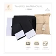 thumbnail image 2 of Juego de Sábanas Matrimonial 2800 Hilos Extra Suave Premium Cenefa Europea Soft Nature, 2 of 5