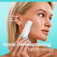 thumbnail image 2 of Herramienta de dermaplaning Liberex Sonic recargable con 6 cuchillas, 2 of 7