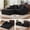 Black, variant on Tmsan 73.6" Modular Sectional Sofa,boneless loveseat couch with 4 Pillows,Classic L-Shape Design Convertable, for Living Room and Office,Grey