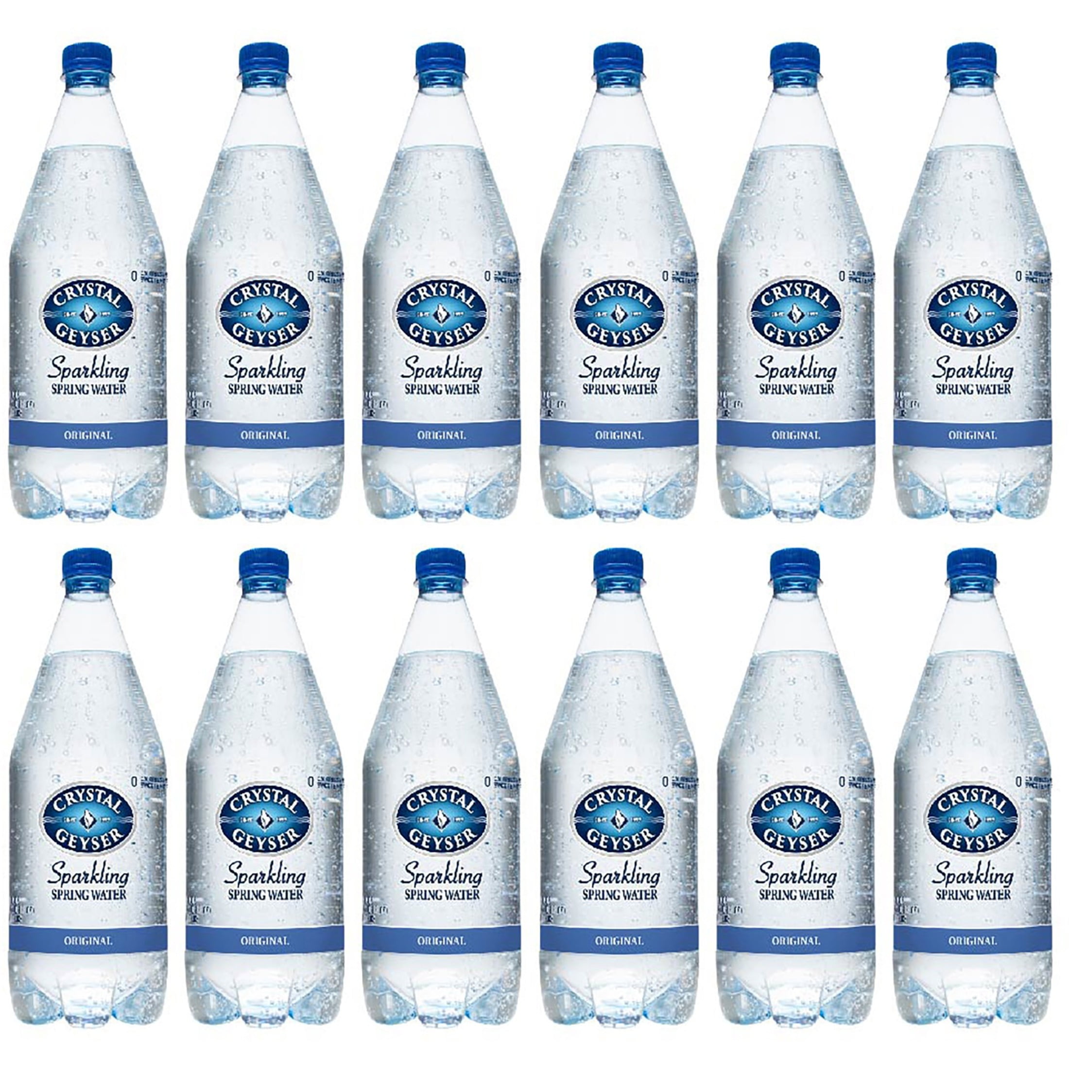 Crystal Geyser Natural Orange Sparkling Spring Water, Original