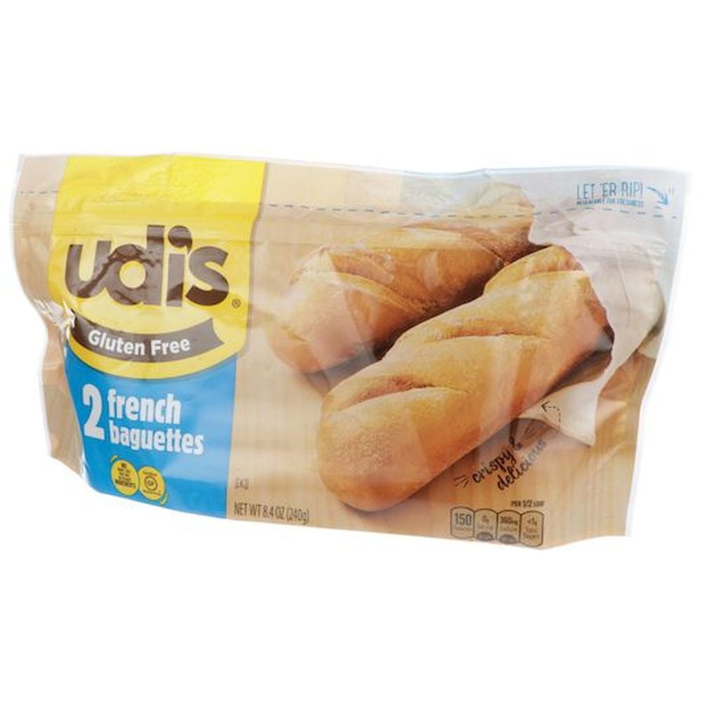 Udis French Baguettes, 8.4 Ounce -- 6 per case