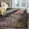 thumbnail image 5 of SAFAVIEH Aria Vasil Damask Area Rug, Brown/Multi, 9' x 12', 5 of 5