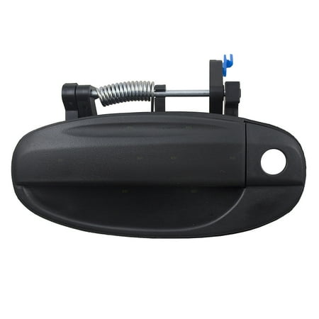 Pontiac Firebird Outside Door Handle - Drivers Front Outside Exterior Textured Door Handle w/ Keyhole Replacement for Chevrolet Aveo Aveo5 Pontiac G3 96541631