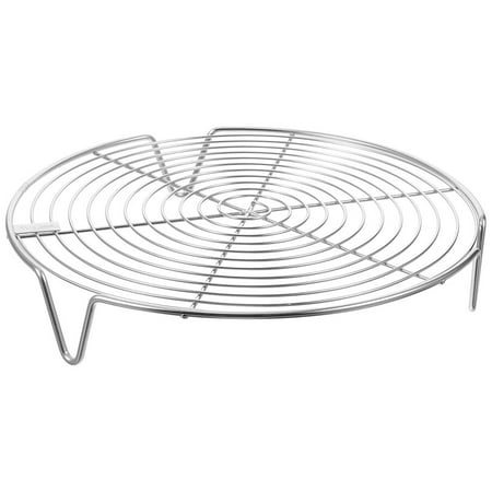 HONMEET 2-Piece Stainless Steel 304 Cooling and Steamer Rack Set for Baking Grilling Cooking and Outdoor Picnic Kitchen Use