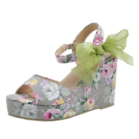 

PEASKJP Womens Sandals Wide Width Women s Flat Sandals Summer Beach Sandal T-Strap Rhinestone Beaded Bohemia Shoes (Green 10)
