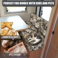 thumbnail image 6 of Pzuqiu Rv Dinette Cushion Covers Camper Dinette Booth Seat Covers Stretch Cushion Slipcovers for RV Camper Car Bench Seats, Camo Pattern, 6 of 7