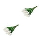 thumbnail image 3 of Flores de PU Cateissary 10 piezas Blanco 2Conjunto, 3 of 6