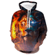 thumbnail image 2 of Sudadera con capucha unisex para hombre, sudadera con capucha de moda, sudadera con capucha, sudadera con capucha con estampado de lobo en color animal, sudaderas con capucha casuales con estampado 3D, 2 of 5