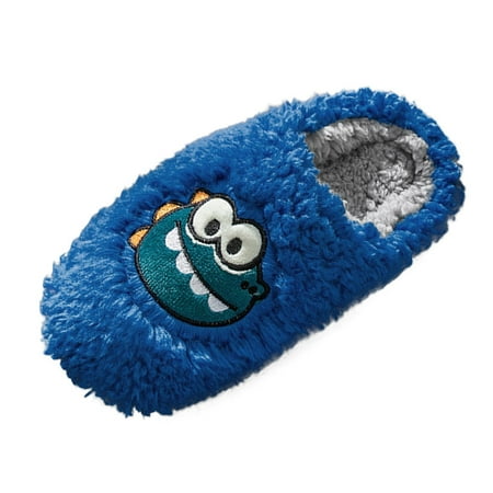 

Men Slippers Autumn And Winter Fashion Comfortable Warm Cute Dinosaur Cartoon Solid Color Indoor