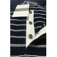 thumbnail image 5 of Aiyino Men's Short Sleeve Stripe Polo Shirts Casual Slim Fit Basic Designed Cotton Shirts, 5 of 5
