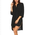 thumbnail image 4 of Gupgi Women Ladies Bathing Suit Cover Ups Mini Dress Bikini Beach Tunic Tops, 4 of 5
