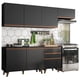 thumbnail image 2 of Cocina Integral Completa Modular Madesa Reims 250cm Negro 03, 2 of 10