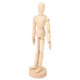 thumbnail image 2 of Marionetas de dibujo artístico con articulaciones móviles, juguete ideal para niños para juegos creativos, figura articulada de madera de 8", 2 of 8
