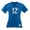 Royal, variant on Augusta Sportswear Women's Fit Replica Football Tee - 250