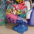 thumbnail image 3 of figuras de acción de La Sirenita Ariel, juguetes románticos, la princesa Ariel, colección de habitaciones, escultura de coche, regalo para niños, 3 of 4