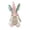 Green, variant on Free Express Easter Bunny Ear Plush Gnome Figurines Handcrafted Spring Decor with Knit Hat Floral Ears for Home Tabletop Mantel Decorations