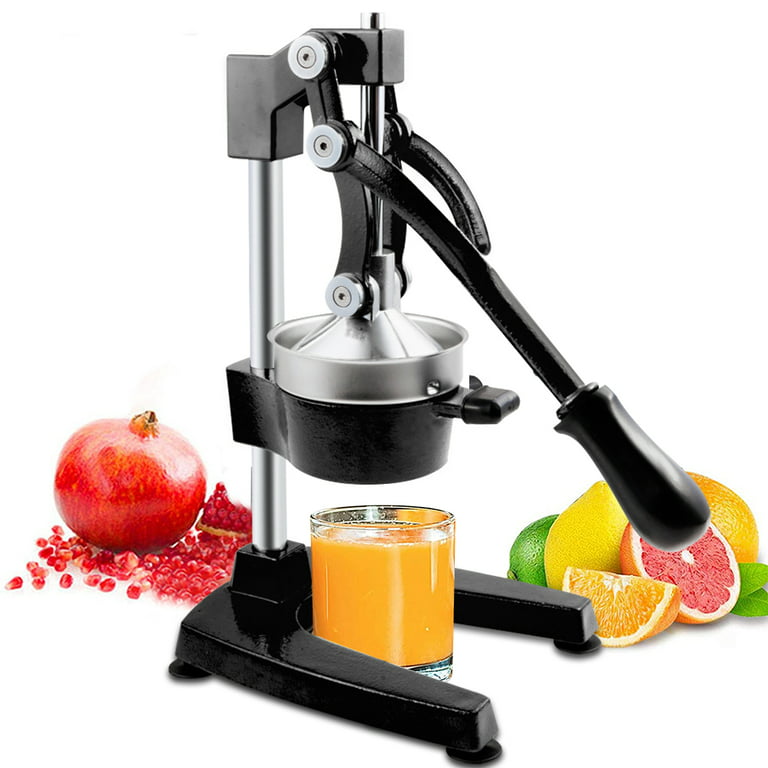 Juicer,Juicer Machine Manual， Fruit and Vegetable Presser Lemon Citrus  Juice Extractor by Hand Cold Press Mechanical Squeezer Lever Mechanism No
