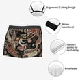 thumbnail image 3 of Kdxio Men's Boxer Briefs with Paisley6 Print - Comfortable and Breathable Underwear for Everyday Wear, 3 of 5