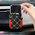 thumbnail image 2 of Bolsa de almacenamiento para salida de aire del automóvil Bolsa de almacenamiento para teléfono móvil de color vino tinto Bolsa de almacenamiento para salida de aire, 2 of 6