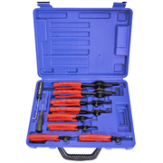 Astro Pneumatic Tool 9401 10-Piece Snap Ring Pliers Set