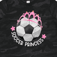 thumbnail image 4 of Inktastic Soccer Princess Tiara Girls Toddler T-Shirt, 4 of 5