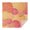 Orange Floral and, variant on Gray Floral Mandala and Leaf Pattern Square Tablecloth,Waterproof Square Table Cover,Wipeable Spillproof Washable Table Cover for Home Kitchen Party Decor 42"X42"(107x107cm)