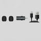 thumbnail image 2 of 2X Micrófonos Lavalier Inalámbricos 3 en 1 para , Android, Cámara, Micrófono USB-C, Mini Micrófono con Reducción de Ruido, 2 of 5