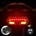 thumbnail image 3 of Faro trasero de bicicleta WEST BIKING 5m Luz trasera de bicicleta remota LED Señal de giro Luz de bi WEST BIKING Faro trasero de bicicleta, 3 of 7