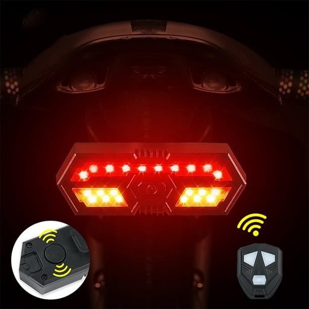 Vélo électrique lumière LED avertissement sac à dos clignotant tour gilet  lampe