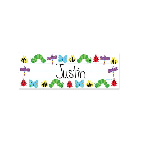 BUGS NAME PLATES