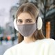 thumbnail image 2 of Funda facial de algodón, suave funda facial de invierno con calentador de orejas de piel de conejo, cómoda funda facial, cara de algodón casera para hombres, mujeres, clima frío, hogar, 2 of 5
