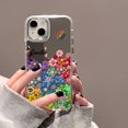 thumbnail image 5 of For iPhone 11 Mirror Phone Case For iPhone 11 12 13 15 14 Pro Max XS Max XR Cases Aesthetic Art Letter Make up Mirror Soft Cover, 5 of 5