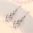 thumbnail image 4 of PPgejGEK Fashion Women's Earrings Zircon Earrings Rotating Tassel Drop Earrings Fashion Jewelry Valentines Day Gifts, 4 of 6