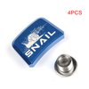 SNAIL 4 Uds tornillo de manivela de carretera bicicleta tuerca de marcha única aleación de aluminio 24*17mm LingWen 8390615250924