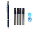 thumbnail image 1 of 2.0 Retractable Mechanical Metal/Plastic Pencil Colored Black 2mm Refill 2B Lead Professional Pen For Sketch Drawing School, 1 of 7