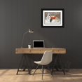 thumbnail image 3 of Mohr, Bonnie 14x12 Black Ornate Wood Framed with Double Matting Museum Art Print Titled - Buddies, 3 of 4