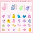 thumbnail image 2 of Figuras de animales de resina HOWHYUE Luminous Mini 152 unidades, 2 of 7