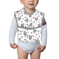 thumbnail image 6 of Hirioo Funny Chicken for Baby Waterproof Pocket Bib Adjustable Closed for Babies Toddlers with Large Pocket 6-24Months, 6 of 8