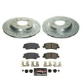 thumbnail image 3 of PowerStop Rear Z23 Evolution Sport Carbon-Fiber Ceramic Brake Pad and Drilled & Slotted Rotor Kit Fits: HYUNDAI KIA Select Models K8772, 3 of 10