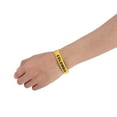 thumbnail image 3 of TEHAUX 6 Pcs Bracelets Ronds en Silicone Style Sportif pour Fans de Soccer, 3 of 6