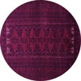 thumbnail image 1 of Ahgly Company Indoor Round Persian Pink Traditional Area Rugs, 6' Round, 1 of 4