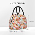 thumbnail image 2 of Salouo Flowers And Birds Watercolor for Insulated Lunch Bag for Women/Men - Leakproof Cooler Tote Bag Organizer - Reusable Lunch Box for Office Picnic Hiking Beach-One Size, 2 of 6