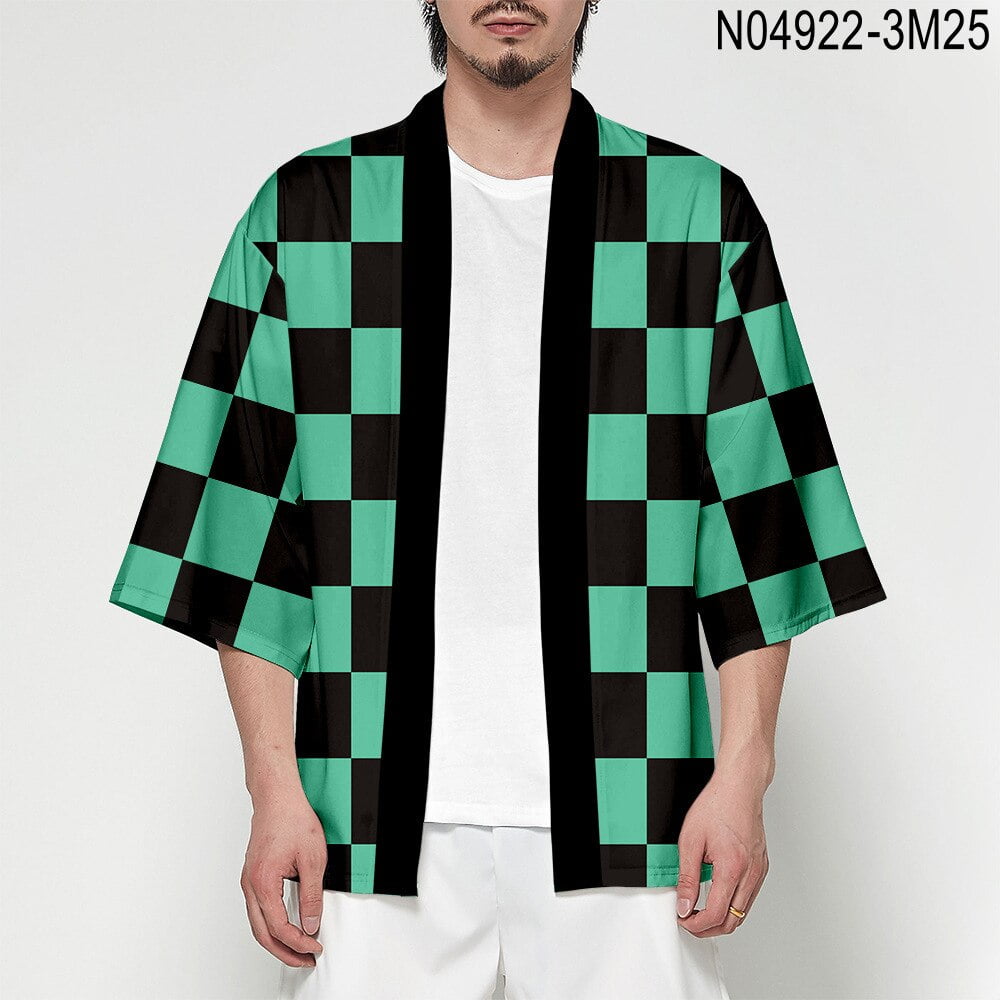 2019 Anime Kimono Demon Slayer Kimetsu No Yaiba New Design Japan Kimono Haori Yukata Cosplay Women Men Summer Casual Clothes Walmart