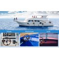 thumbnail image 6 of Universal 350mm 13.8inch Aluminum Boat Yacht Marine Pontoon Boat Steering Wheel, 6 of 10