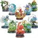 thumbnail image 2 of Figura de Pokémon de Anime, Charizard, Squirtle, Bulbasaur, Vulpix, escenas, versión de efectos especiales, juguetes, modelos de colección de PVC, 2 of 4