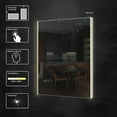 thumbnail image 4 of Yukon Slim 20"x32"  Rectangle, Lighted LED, Wall Mounted, Vanity Mirror, 4 of 7