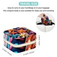 thumbnail image 5 of Starfish Travel Portable Square Jewelry Display Case: Storage Solution for Rings, Earrings, Necklaces, Bracelets, and More! Ideal for Girls and Women: Jewelry Stand, Display, and Box in One, 5 of 6