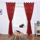 thumbnail image 1 of Toystoory Cortina de gasa de tul para puerta y ventana, Panel transparente, bufanda, cenefas, gran oferta Decoración del hogar Rojo 100*200cm, 1 of 2