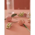 thumbnail image 4 of Flower Bouquet Building Set Artificial Roses Bouquet Building Blocks Flowers Decoration for Valentines Home Desk Display, 4 of 6