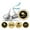 Black & Glitter Gold, variant on Darling Souvenir chocolate Graduation Party Theme Custom Stickers Pack of 190 Pcs-Golden & Black